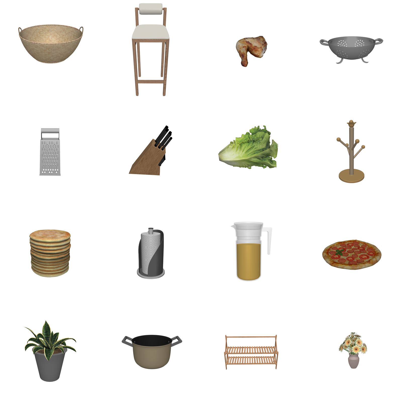 Objects Collage