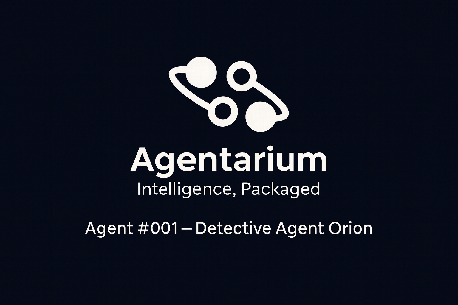 Orion Detective Agent Portrait