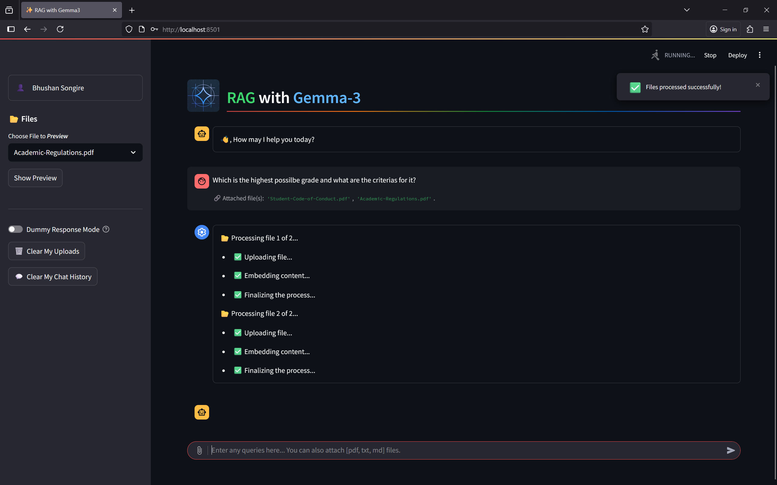 Step By Step Updates Screenshot