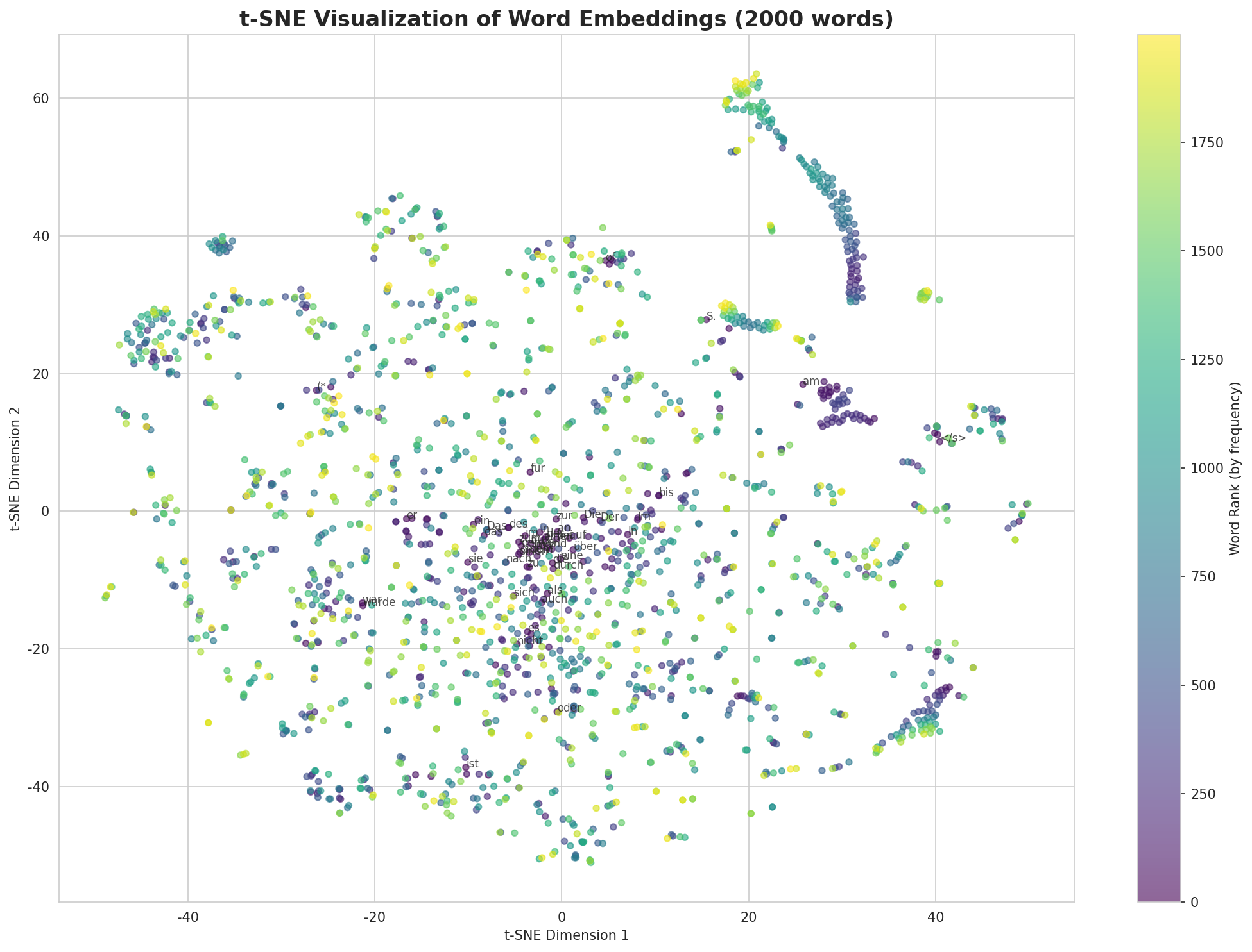 t-SNE Words